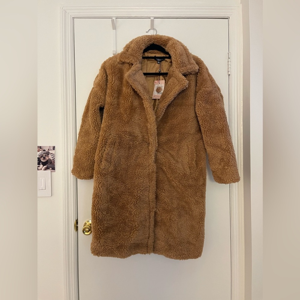 Brown Teddy Coat